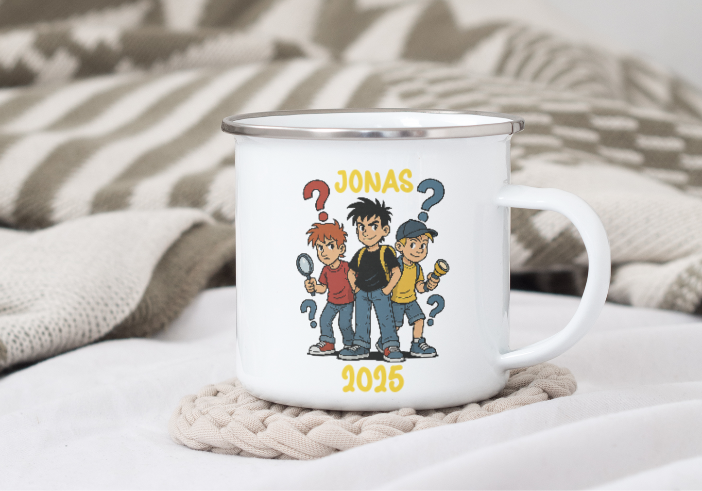 Die drei Fragezeichen Tasse