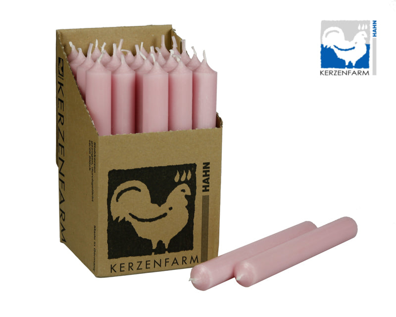 Kerzen, Stabkerzen aus Paraffin, 180/22 mm, KERZENFARM HAHN,