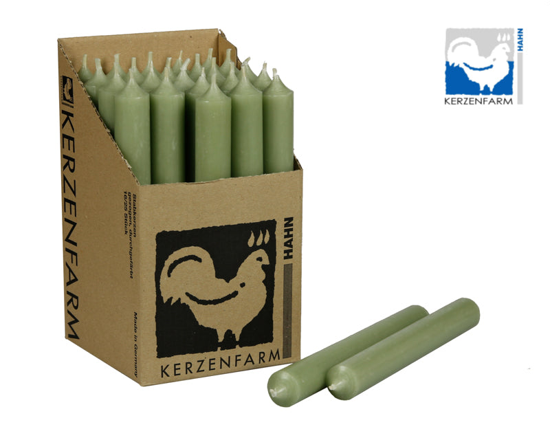 Kerzen, Stabkerzen aus Paraffin, 180/22 mm, KERZENFARM HAHN,