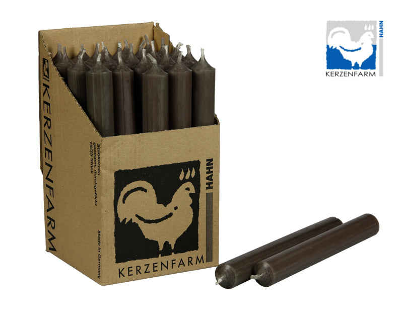 Kerzen, Stabkerzen aus Paraffin, 180/22 mm, KERZENFARM HAHN,