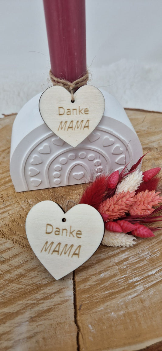 Geschenkanhänger, Holzplättchen, Anhänger, Holzscheiben