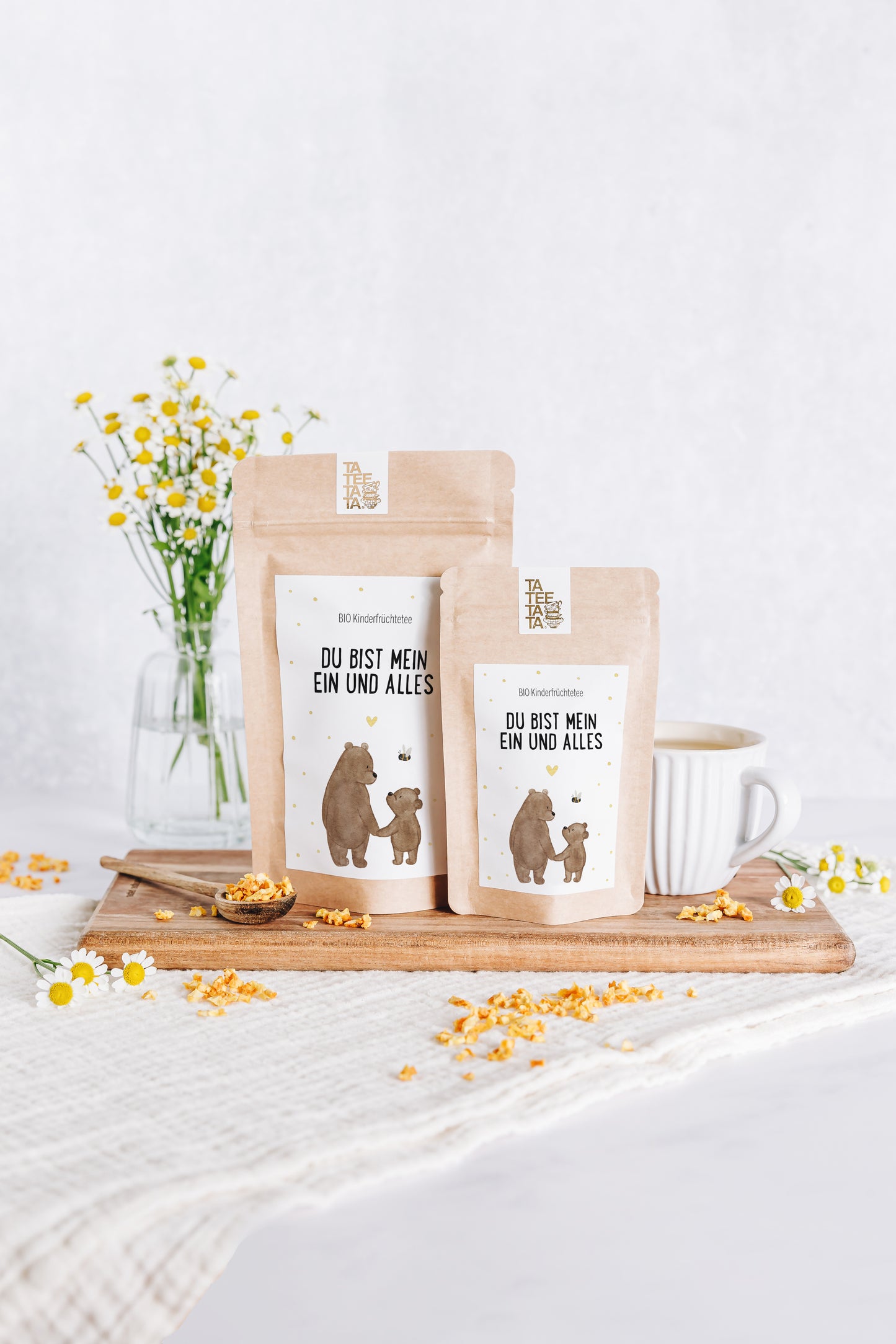 BIO - Kinderfrüchtetee mit Orangengeschmack – Du bist mein ein und alles TaTeeTaTa Tee