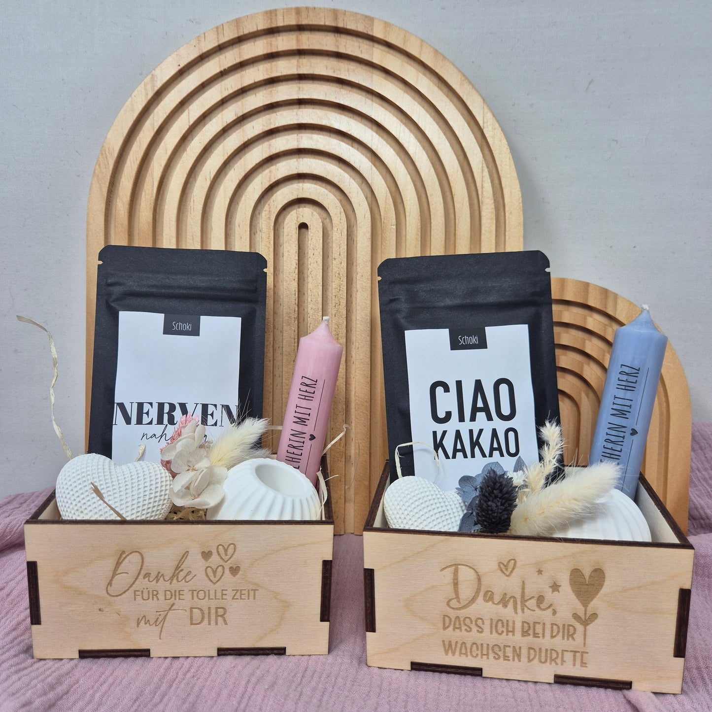 Abschiedsgeschenk für Erzieher & Lehrer – "Danke"-Geschenkbox Geschenk Erzieherin Kindergarten