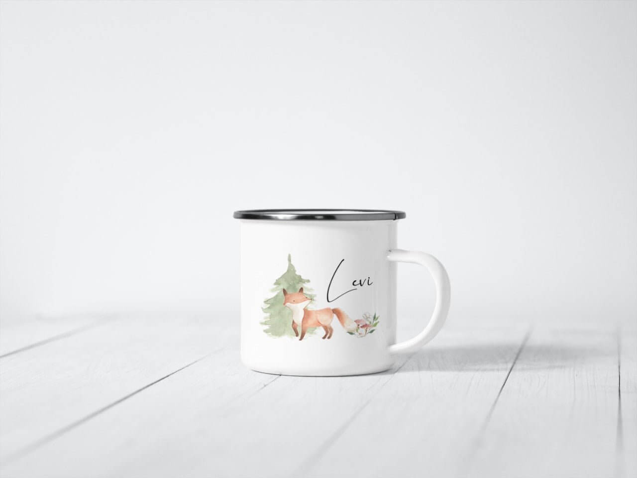Emaille Tasse Fuchs - milessimo