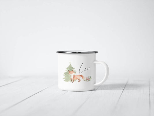Emaille Tasse Fuchs - milessimo