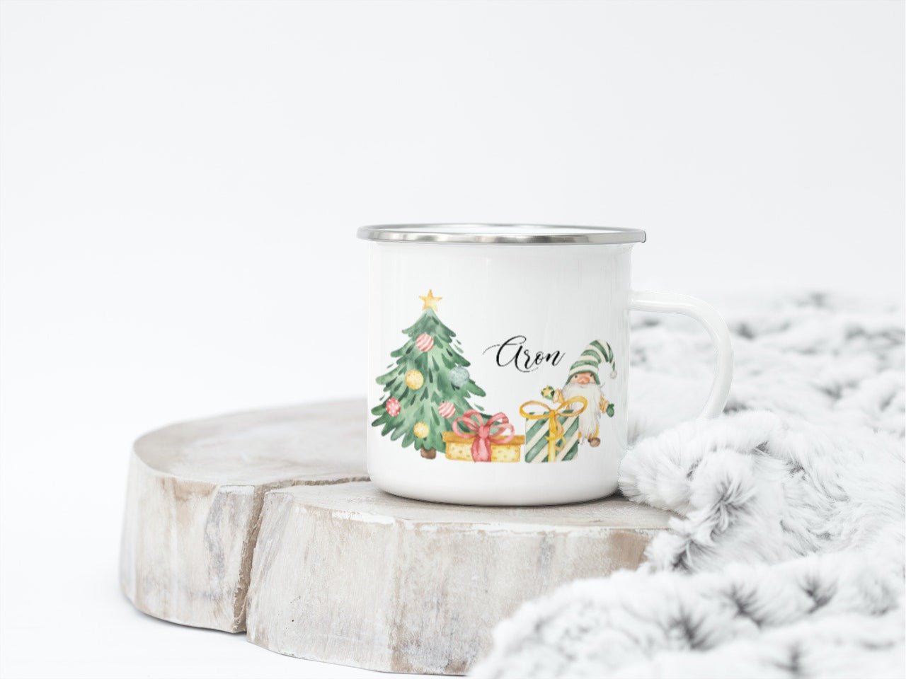 Emaille Tasse Weihnachten - milessimo