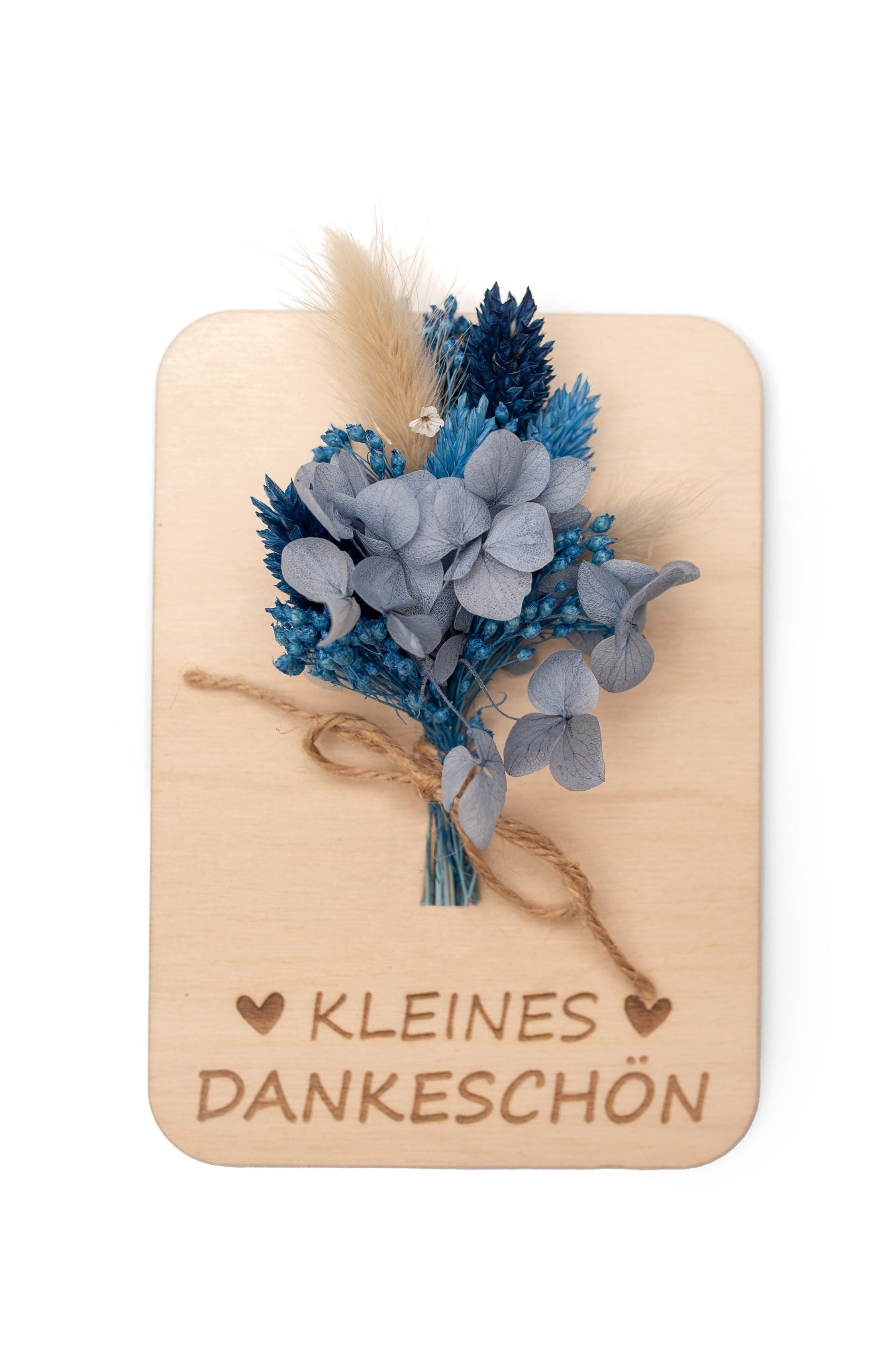 Holz Karte - Kleines Dankeschön - milessimo