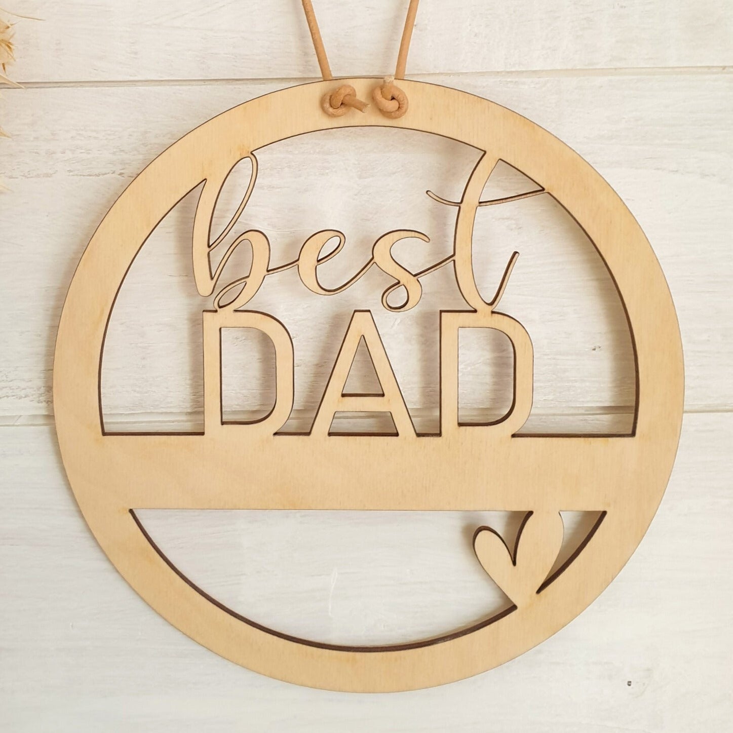 Holzscheibe Best DAD - milessimo