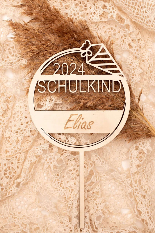 Cake Topper Einschulung - milessimo
